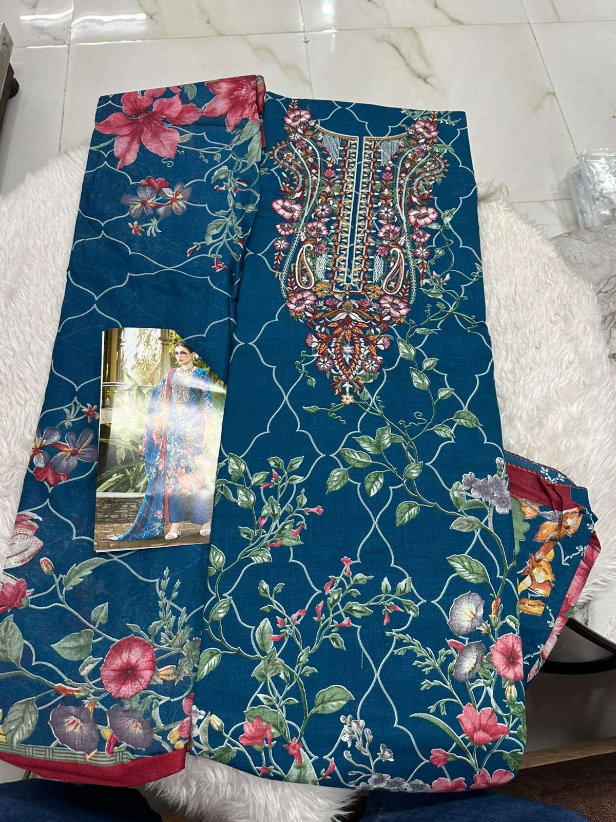 Falah Premium Cotton Collection Code - 50139 By Falah Designer Suits - 08