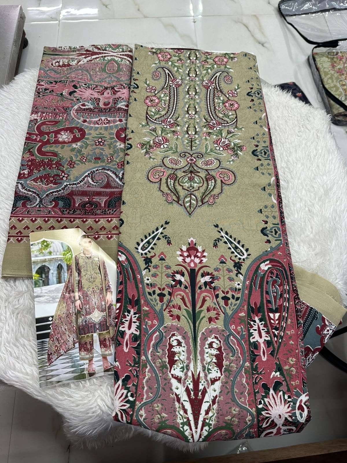 Falah Premium Cotton Collection Code - 50142 By Falah Designer Suits - 02