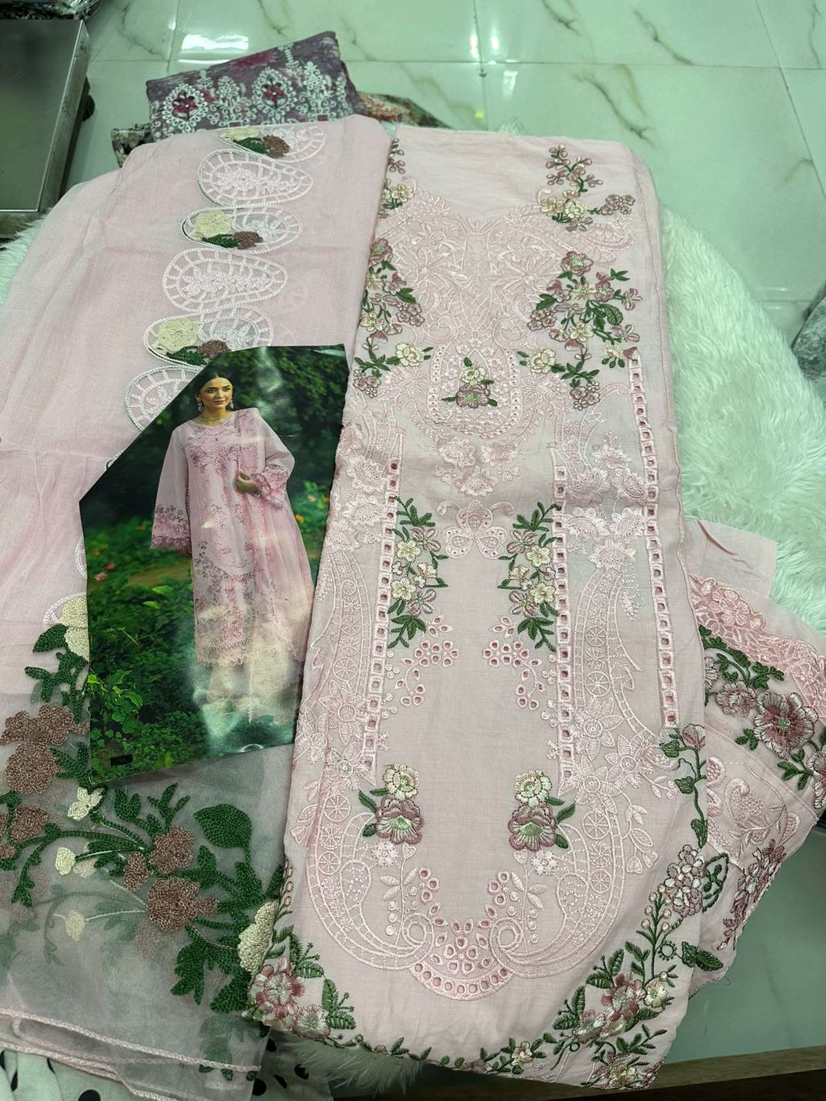 Falah Premium Cotton Collection Code - 50145 By Falah Designer Suits - 01