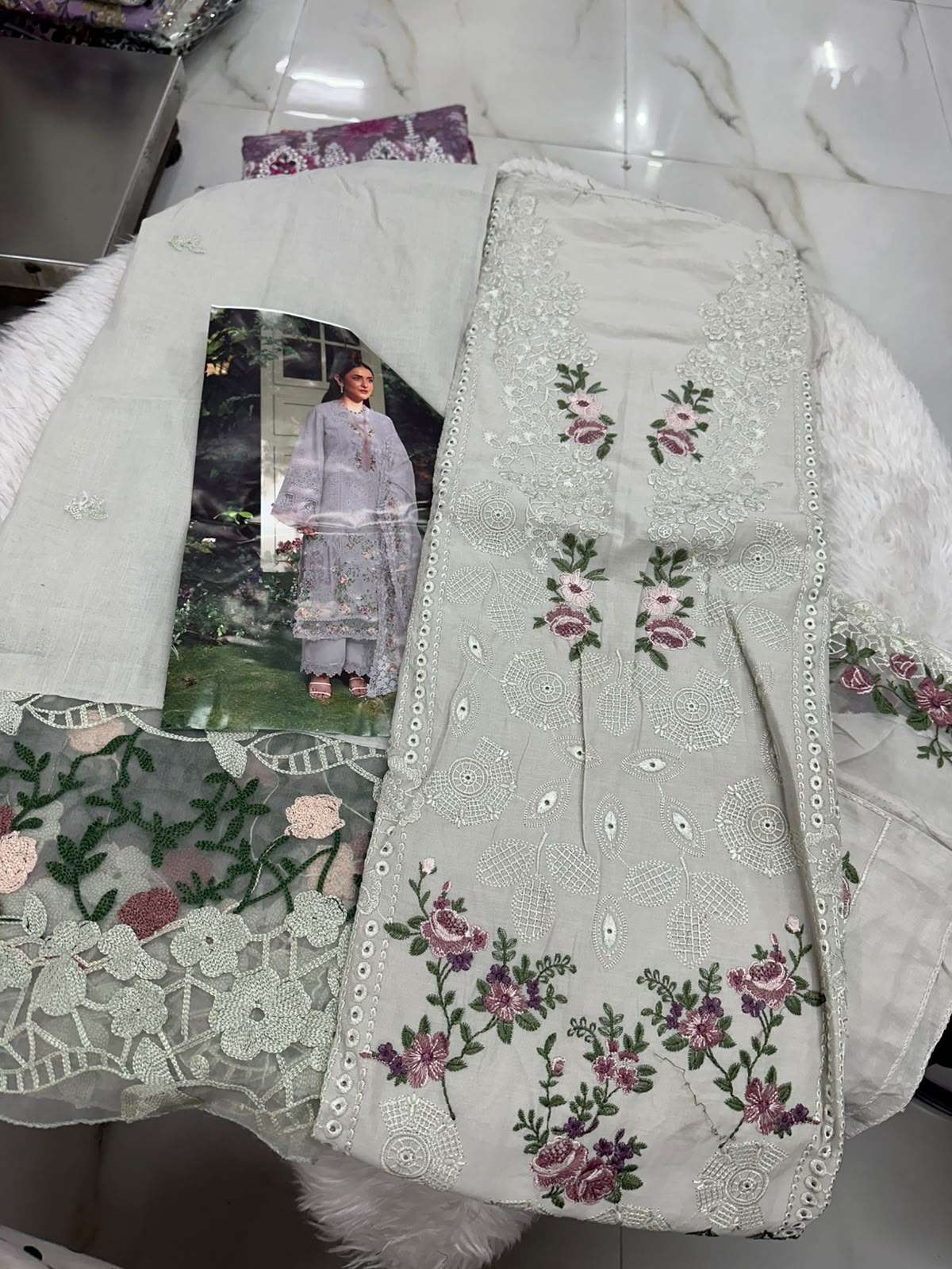 Falah Premium Cotton Collection Code - 50145 By Falah Designer Suits - 04