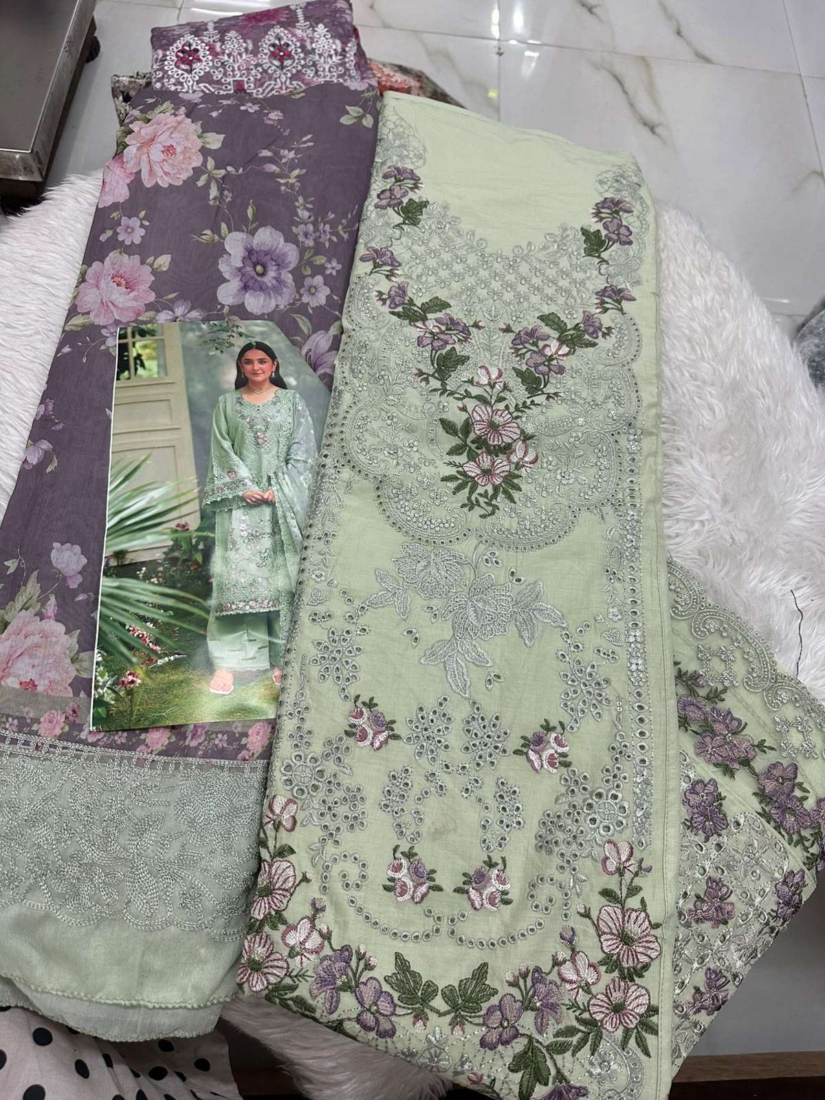 Falah Premium Cotton Collection Code - 50145 By Falah Designer Suits - 06