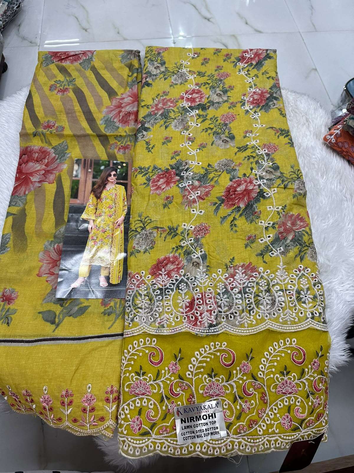 Falah Premium Cotton Collection Code - 50147 By Falah Designer Suits - 06
