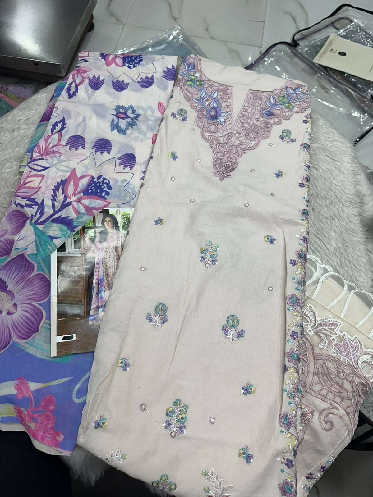 Falah Premium Cotton Collection Code - 50153 By Falah Designer Suits - 05
