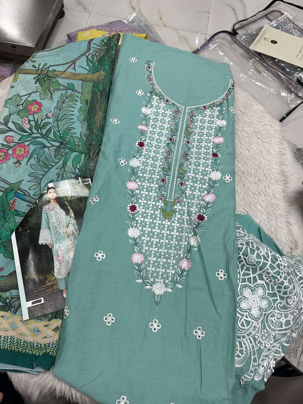 Falah Premium Cotton Collection Code - 50153 By Falah Designer Suits - 06