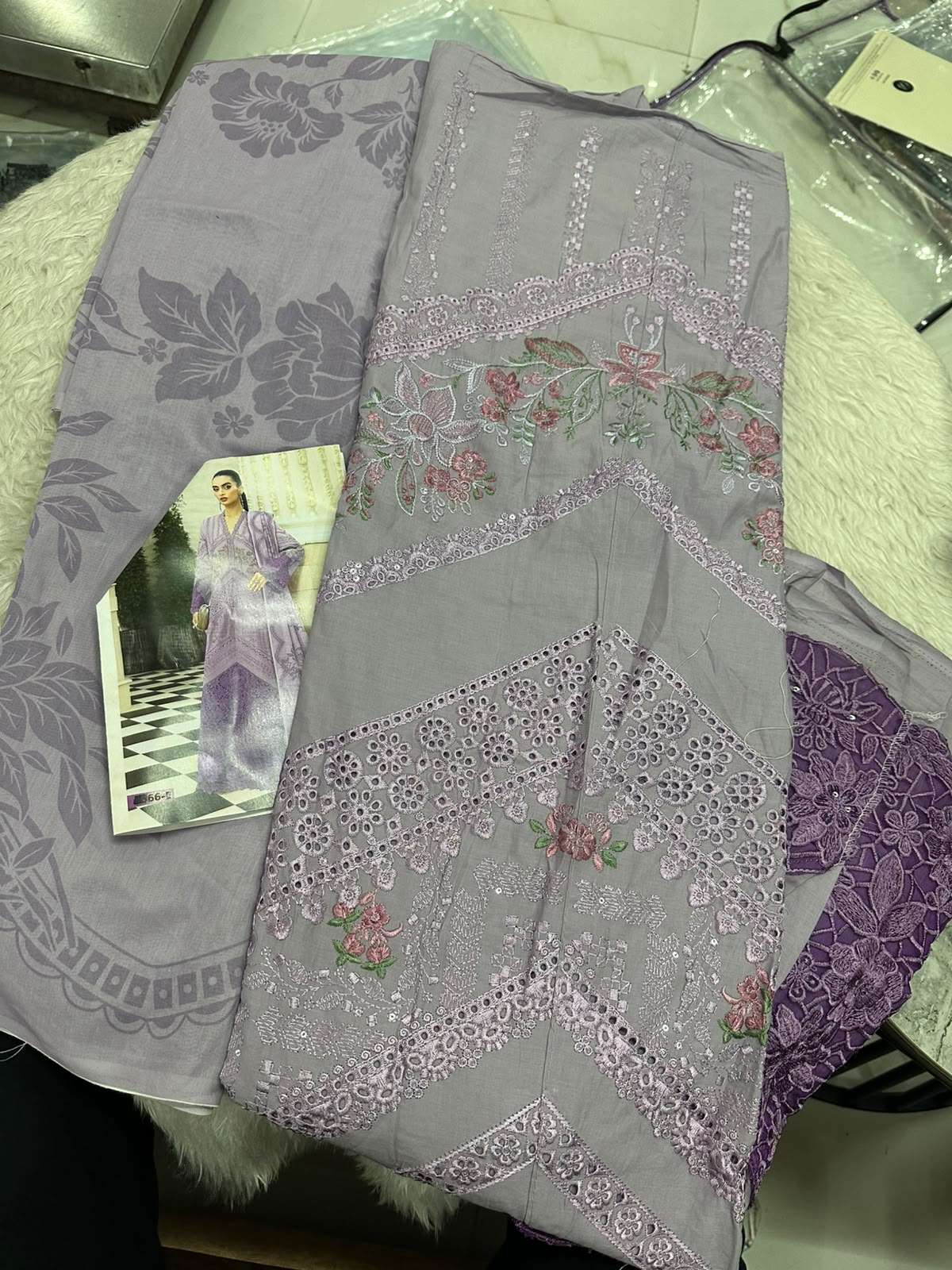 Falah Premium Cotton Collection Code - 50154 By Falah Designer Suits - 03