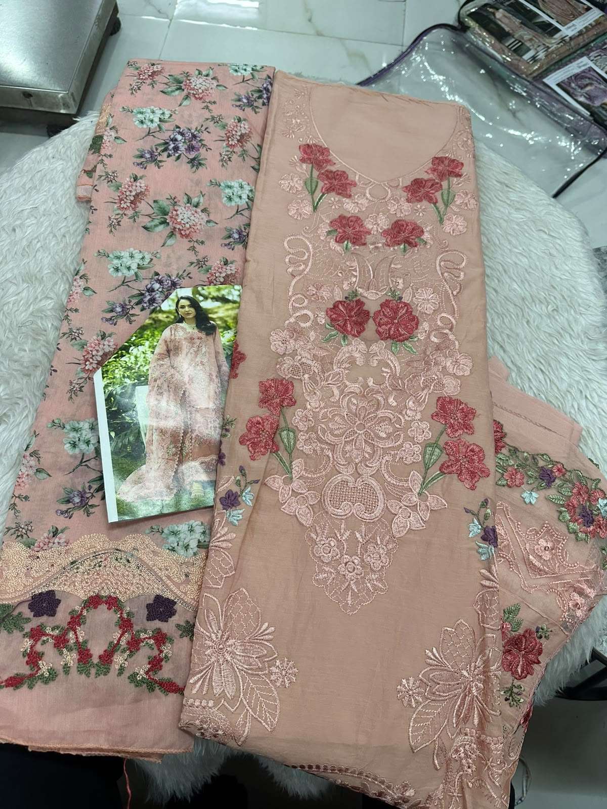 Falah Premium Cotton Collection Code - 50155 By Falah Designer Suits - 04