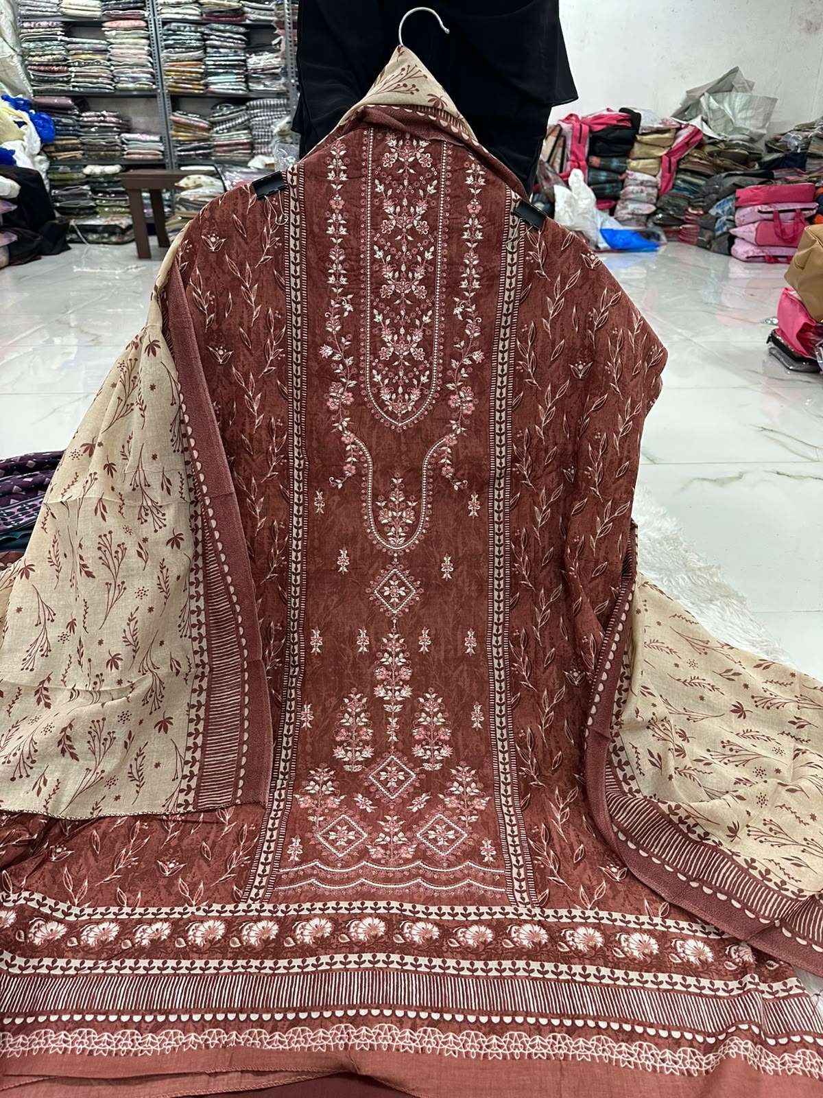 Falah Premium Cotton Collection Code - NOP301 By Falah Designer Suits - 02