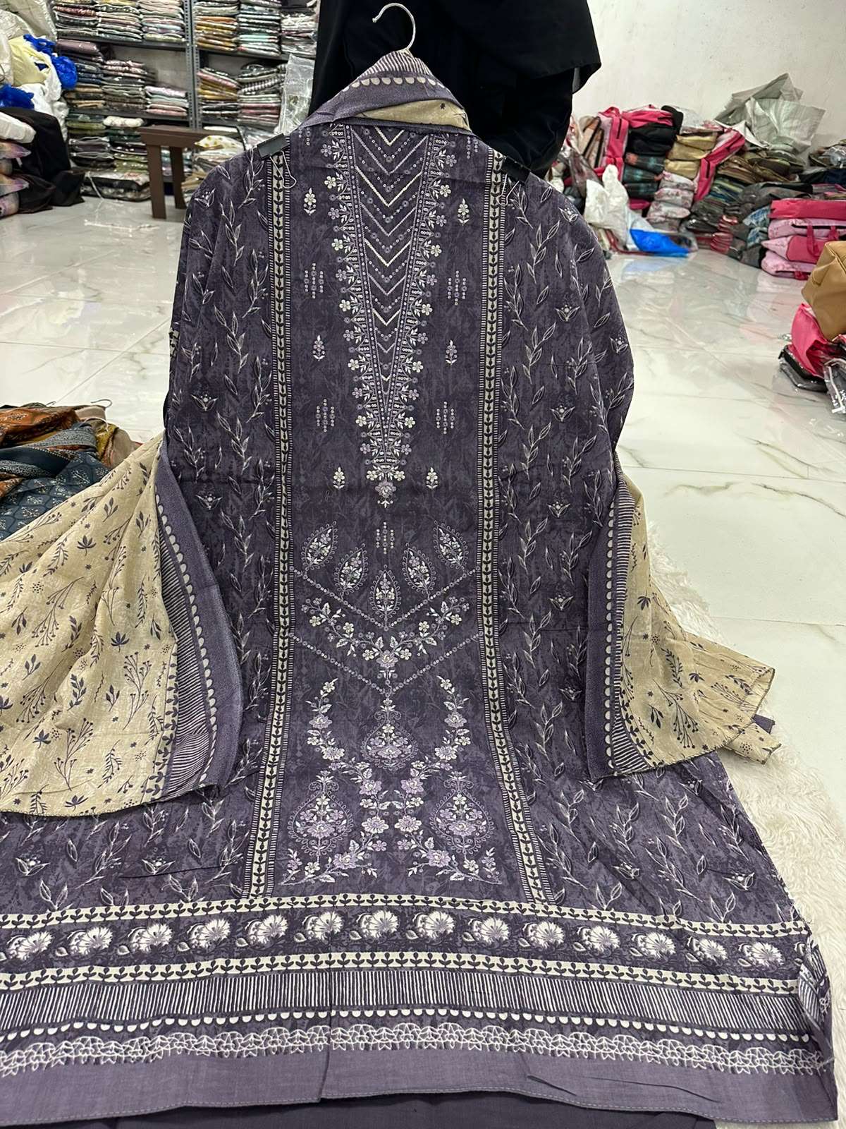 Falah Premium Cotton Collection Code - NOP301 By Falah Designer Suits - 03