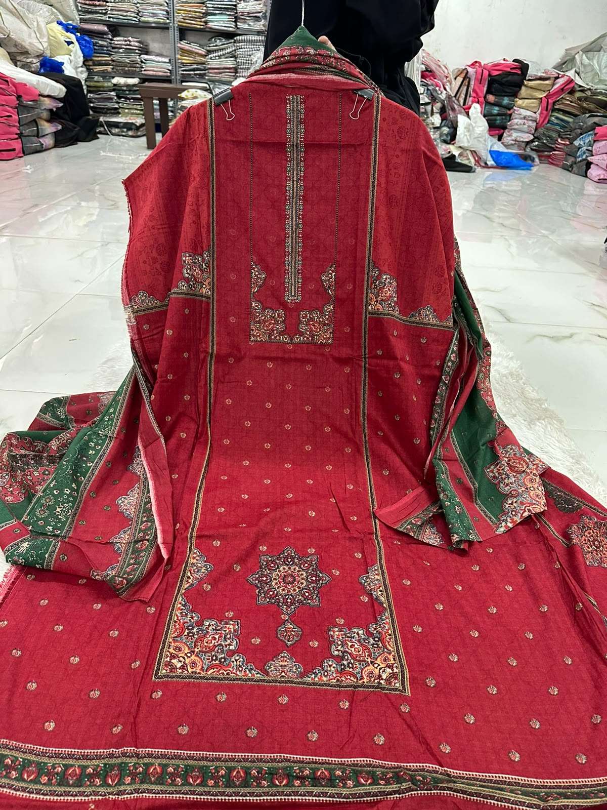 Falah Premium Cotton Collection Code - NOP303 By Falah Designer Suits - 02