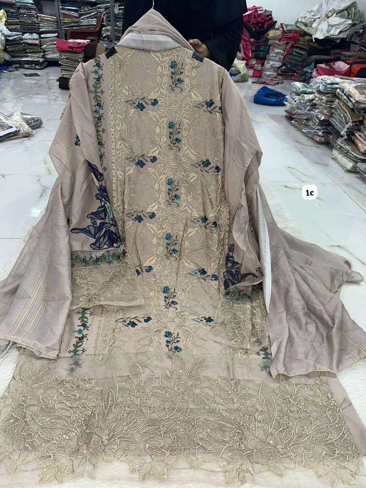 Falah Premium Cotton Collection Code - NOP52 By Falah Designer Suits - 03