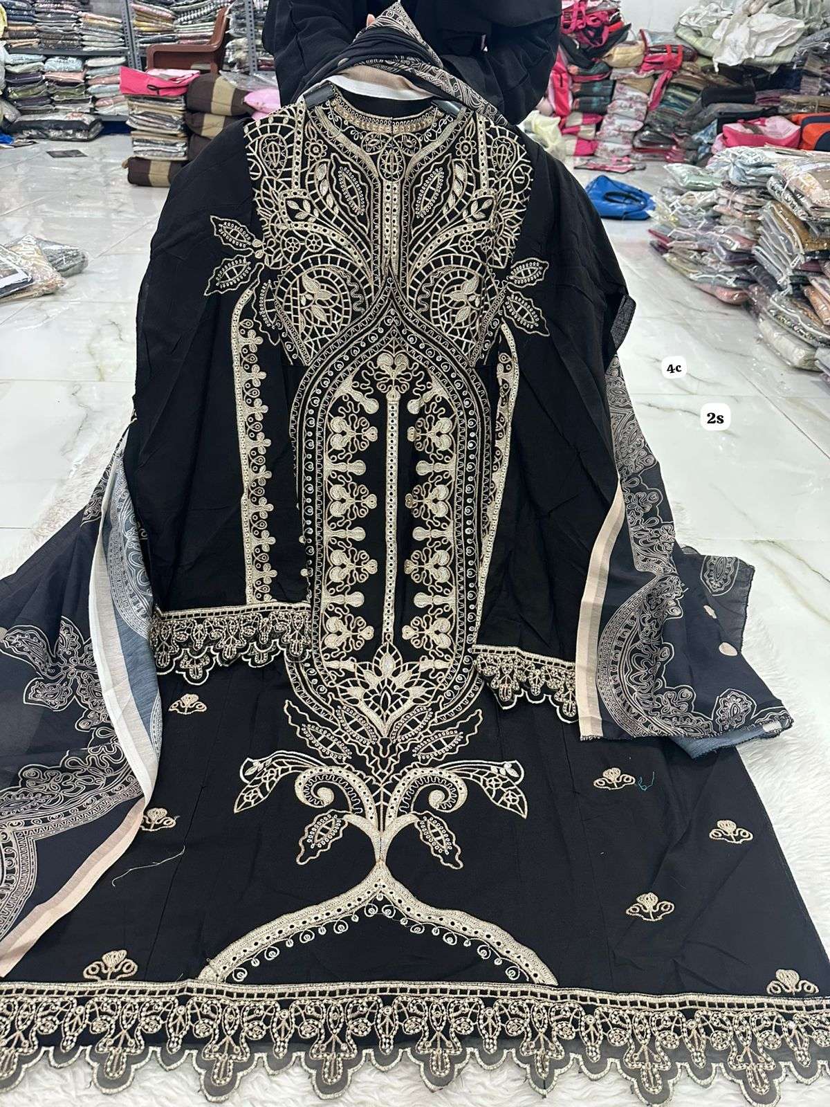 Falah Premium Cotton Collection Code - NOP52 By Falah Designer Suits - 08
