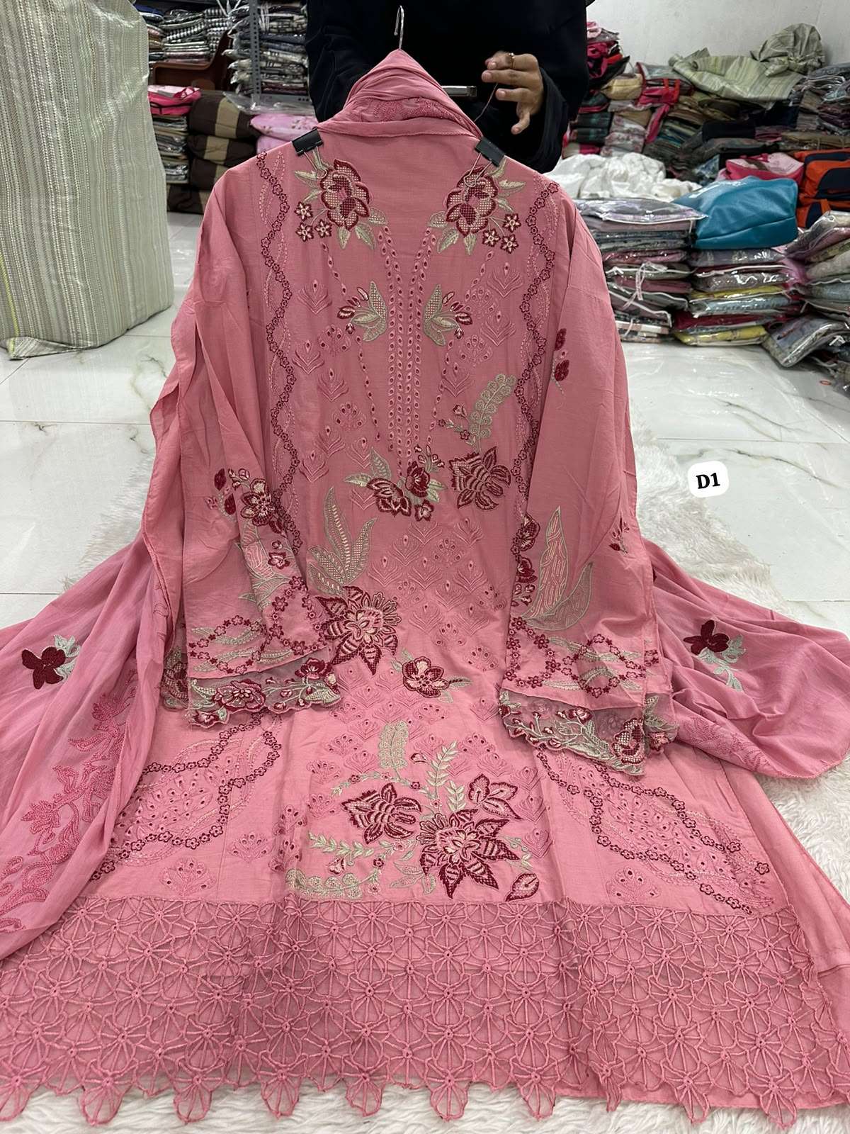 Falah Premium Party Wear Pure Cotton Collection Code - NOP55 By Falah Designer Suit - 06