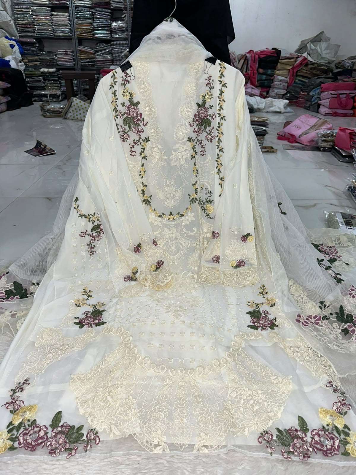 Falah Premium Pure Cotton Collection Code - NOP41 By Falah Designer Suits - 04