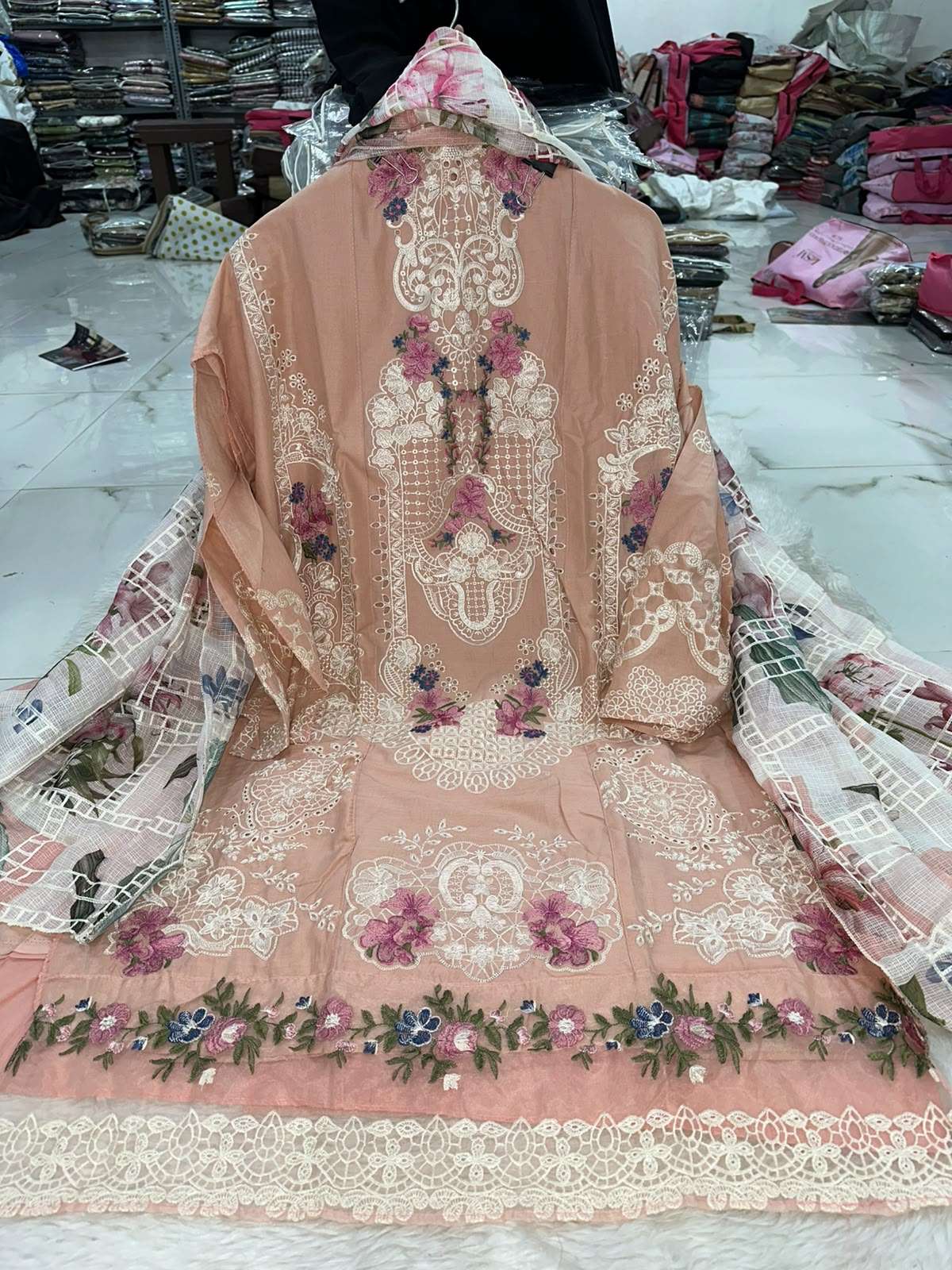 Falah Premium Pure Cotton Collection Code - NOP41 By Falah Designer Suits - 17