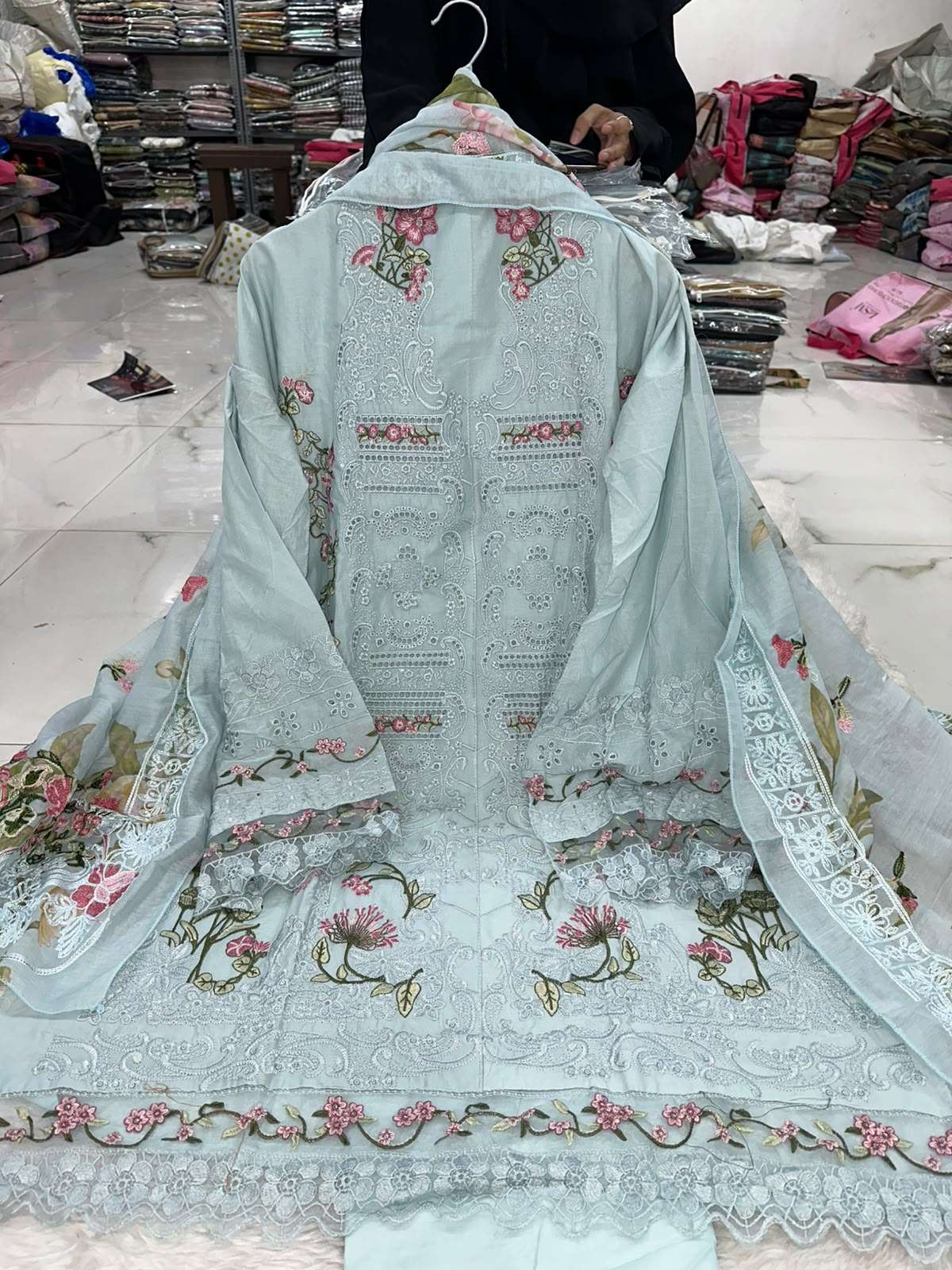 Falah Premium Pure Cotton Collection Code - NOP41 By Falah Designer Suits - 20