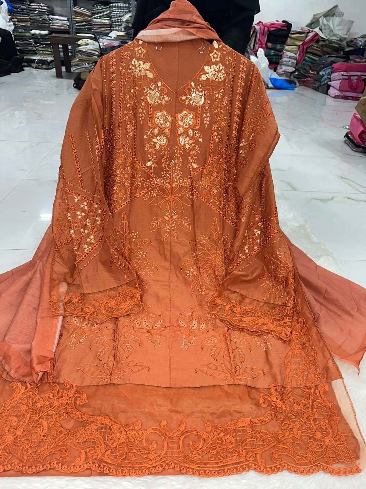 Falah Premium Pure Cotton Collection Code - NOP43 By Falah Designer Suits - 04