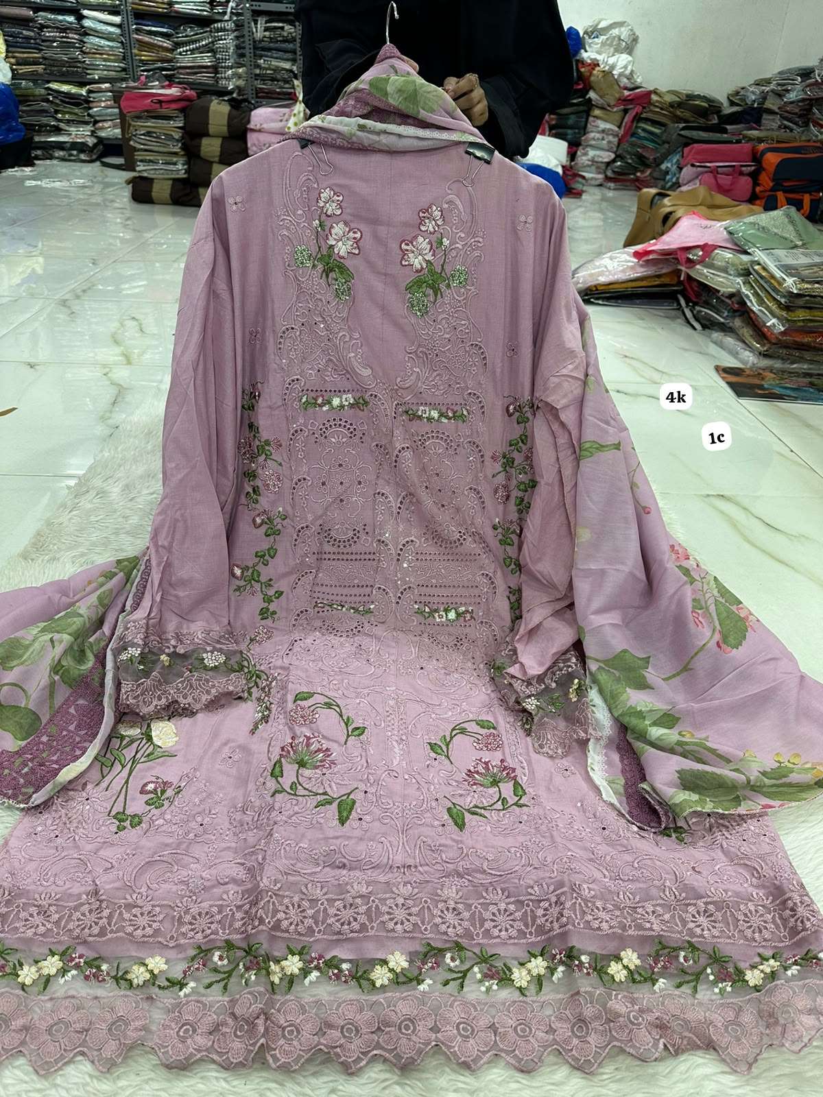 Falah Premium Pure Cotton Collection Code - NOP50 By Falah Designer Suits - 04