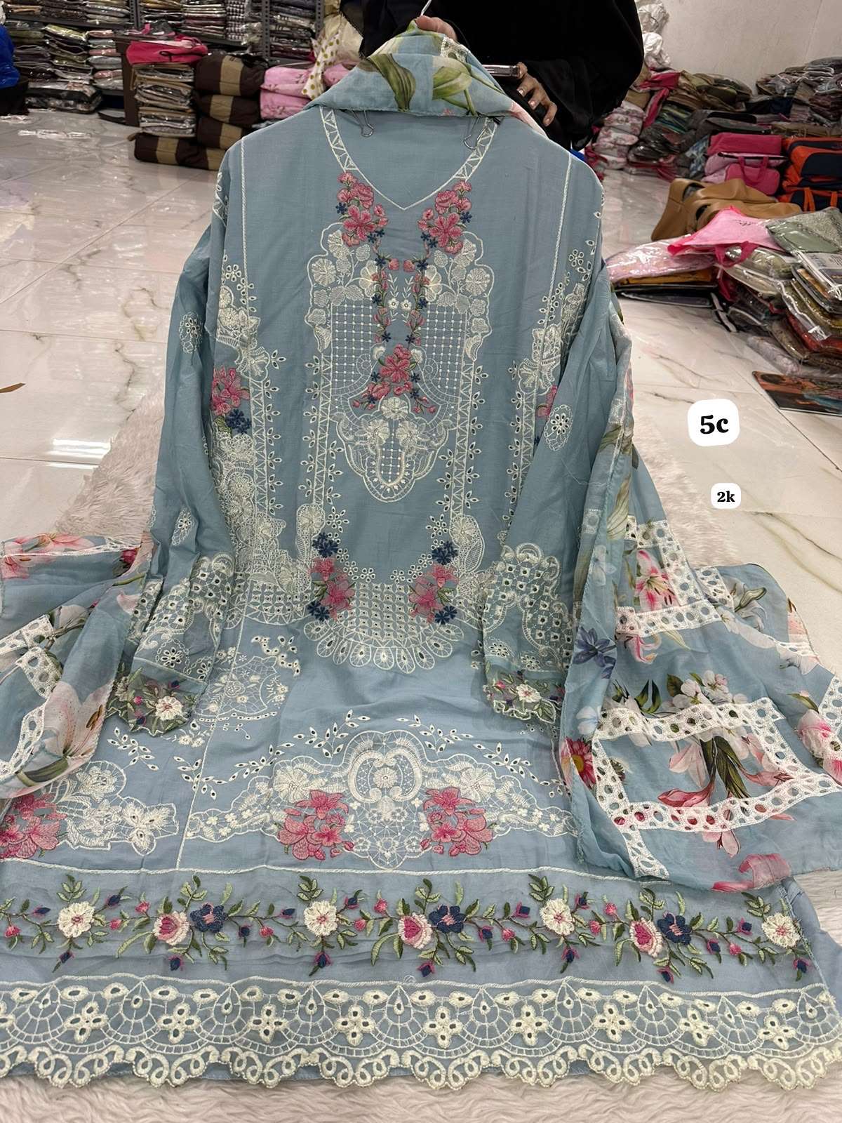 Falah Premium Pure Cotton Collection Code - NOP50 By Falah Designer Suits - 19
