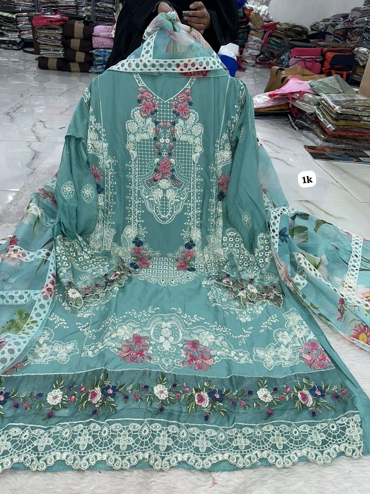 Falah Premium Pure Cotton Collection Code - NOP50 By Falah Designer Suits - 21