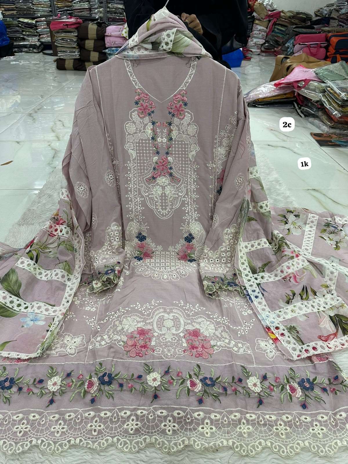 Falah Premium Pure Cotton Collection Code - NOP50 By Falah Designer Suits - 24