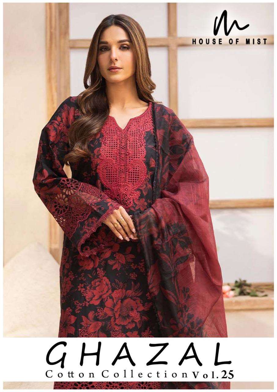 GHAZAL COTTON COLLECTION VOL - 25 BY HOUSE OF MIST - 03