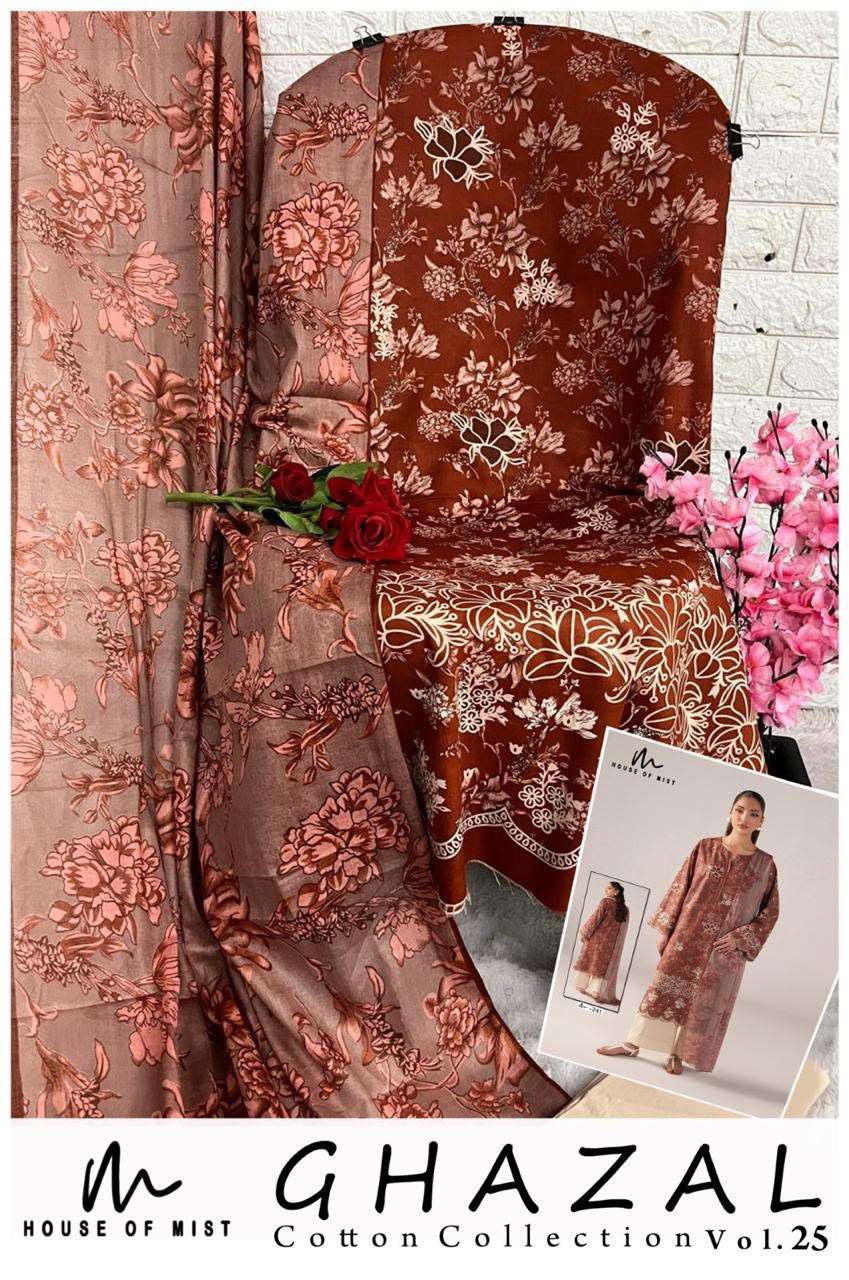 GHAZAL COTTON COLLECTION VOL - 25 BY HOUSE OF MIST - 07