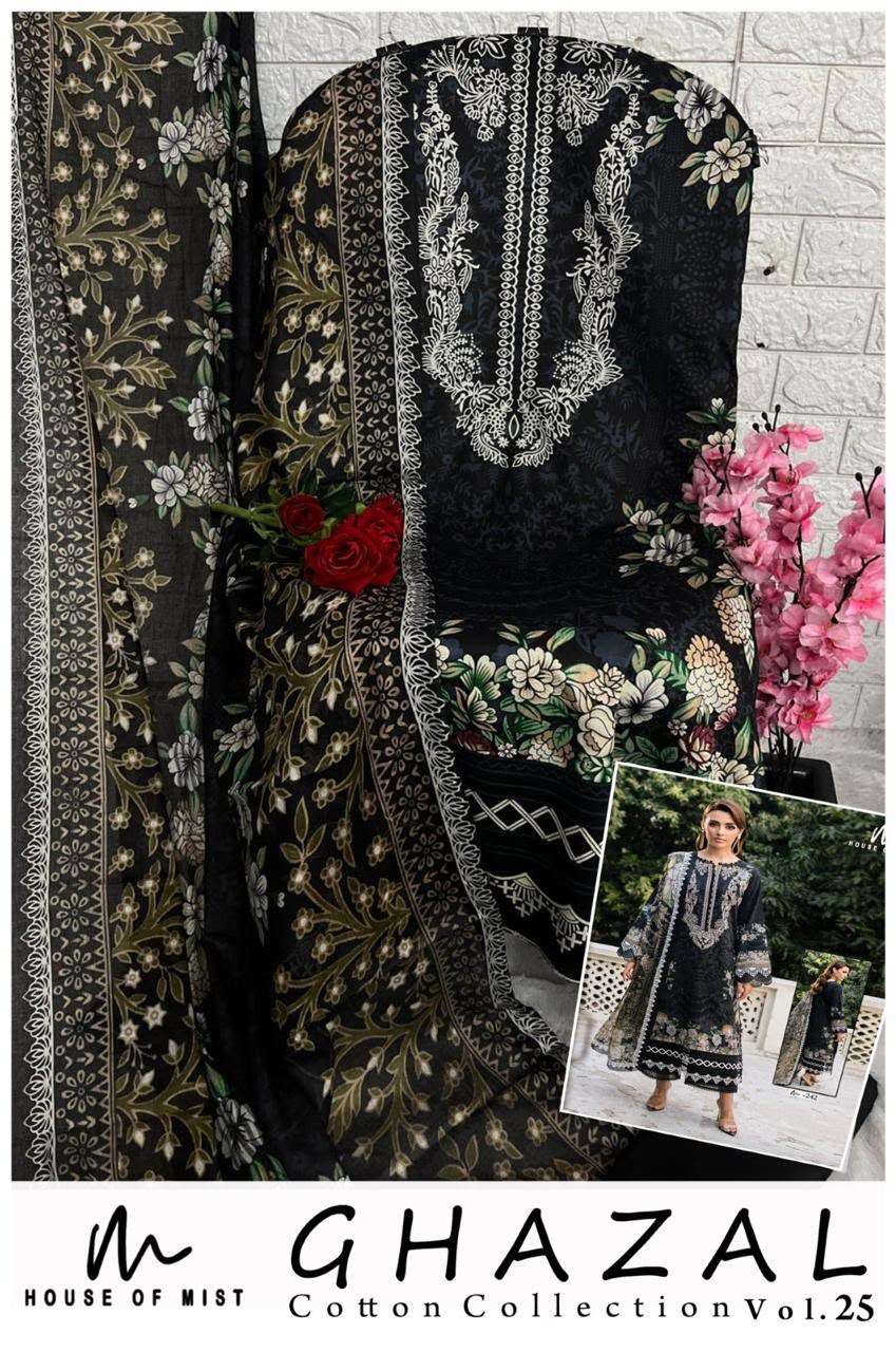 GHAZAL COTTON COLLECTION VOL - 25 BY HOUSE OF MIST - 08