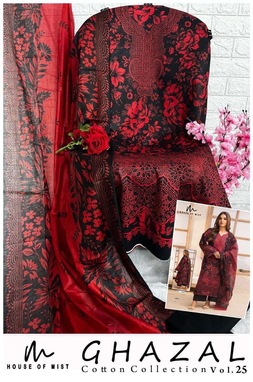 GHAZAL COTTON COLLECTION VOL - 25 BY HOUSE OF MIST - 09