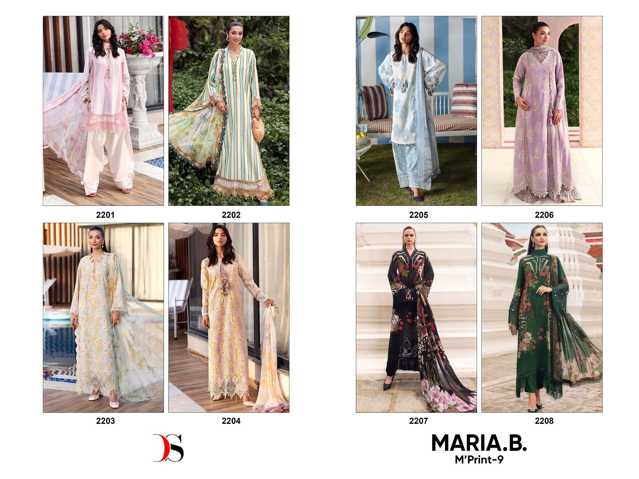 MARIA B. M PRINT - 09 by DEEPSY SUITS - 01 - 08 A