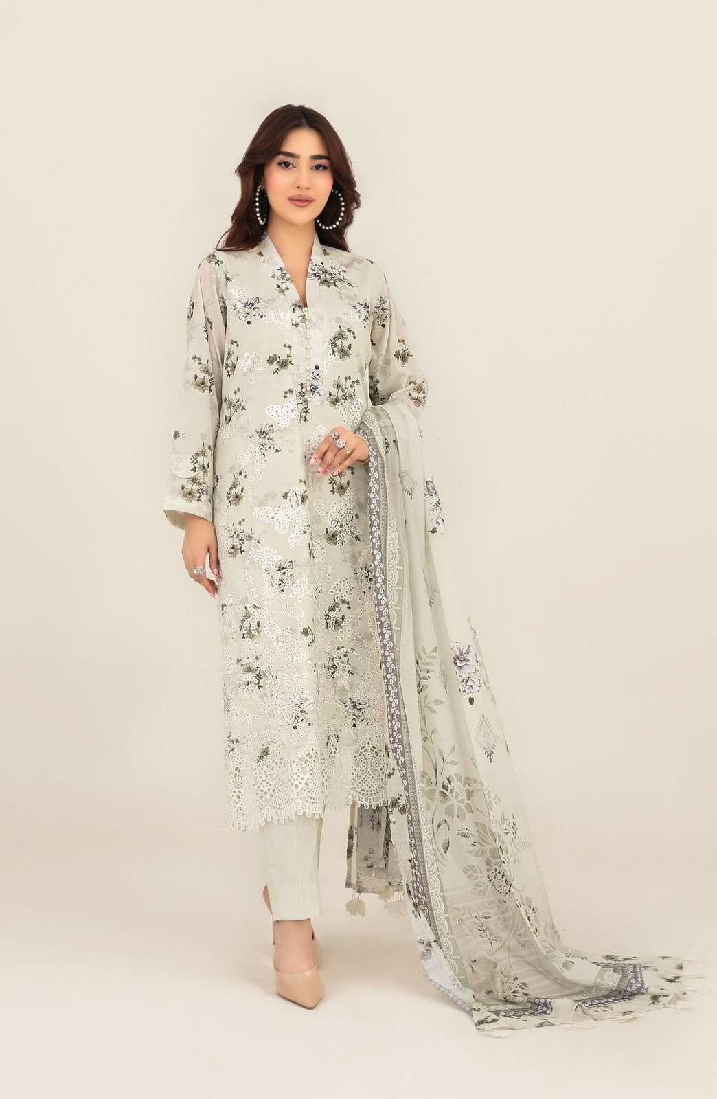 MEEM LAWN EMBROIDERED COLLECTION BY TAWAKKAL - 03