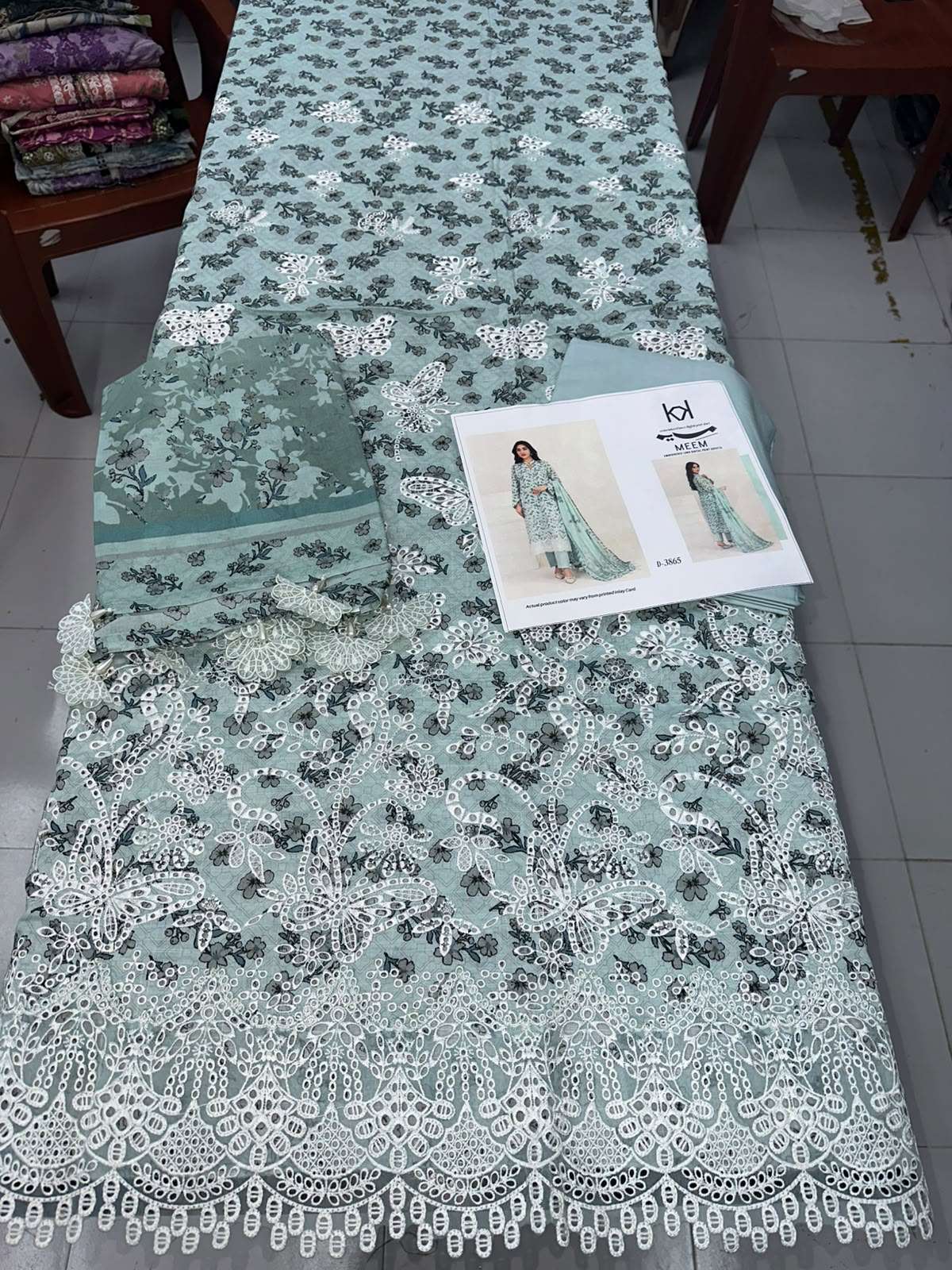 MEEM LAWN EMBROIDERED COLLECTION BY TAWAKKAL - 10