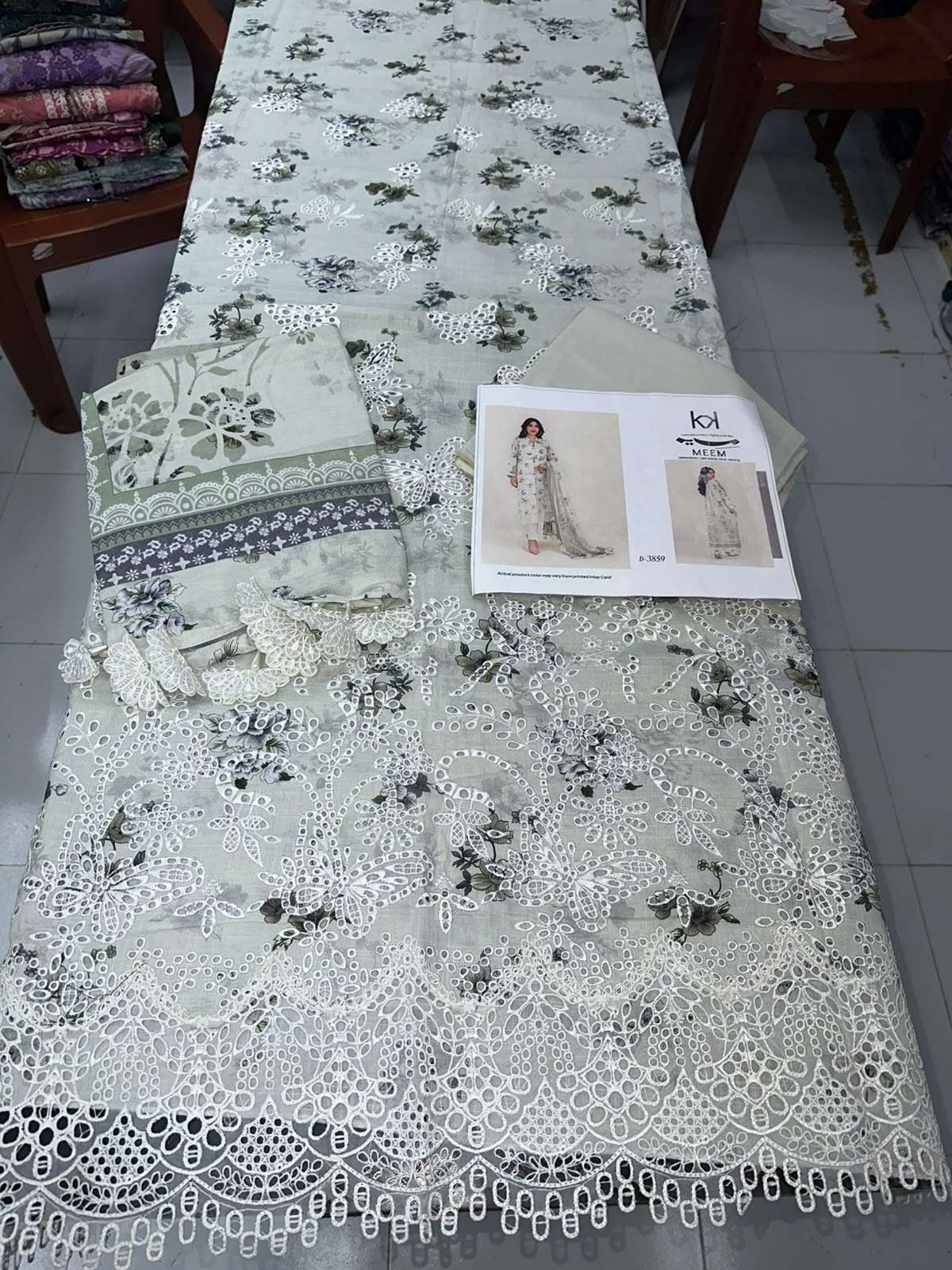 MEEM LAWN EMBROIDERED COLLECTION BY TAWAKKAL - 14