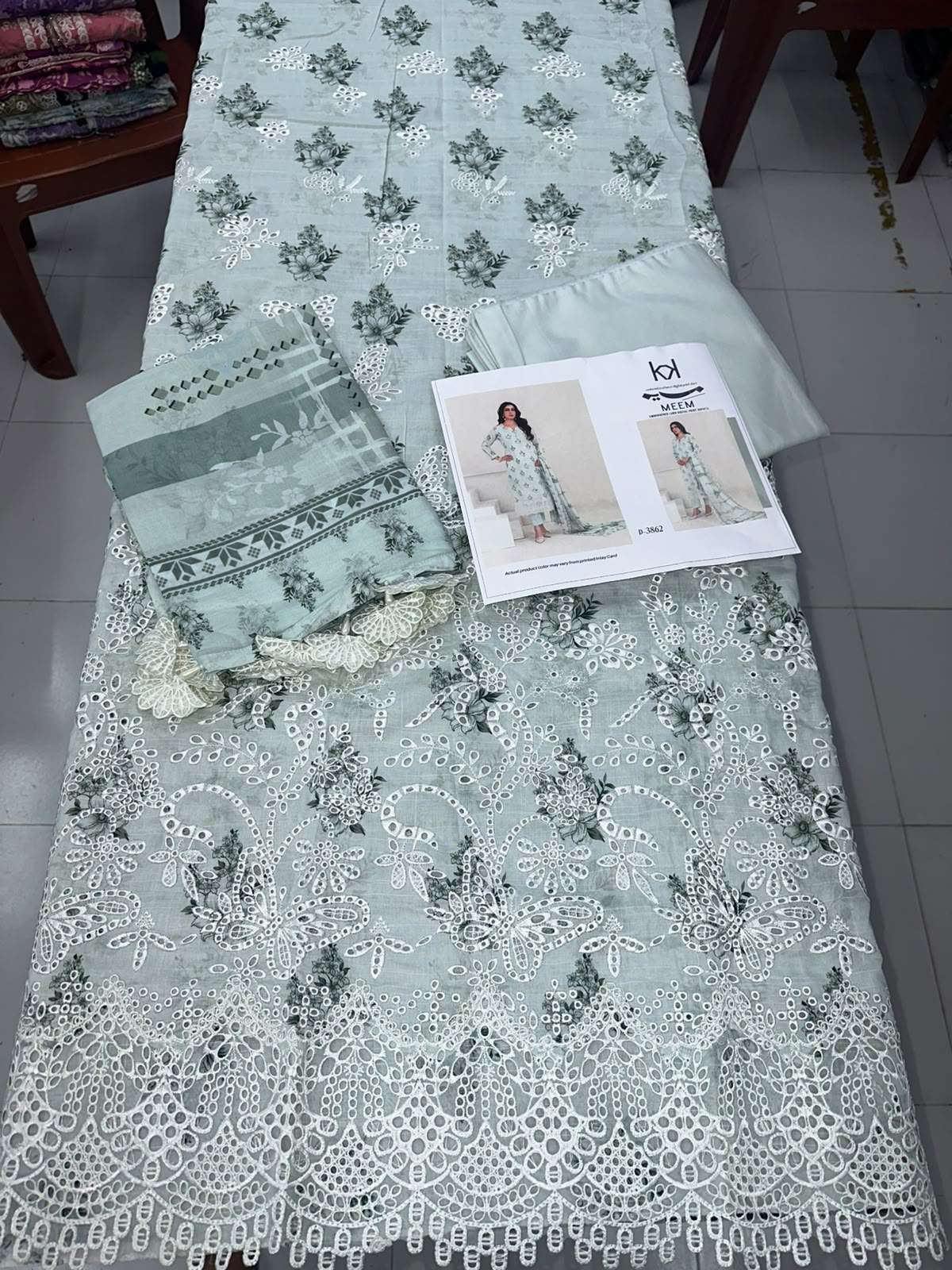 MEEM LAWN EMBROIDERED COLLECTION BY TAWAKKAL - 16
