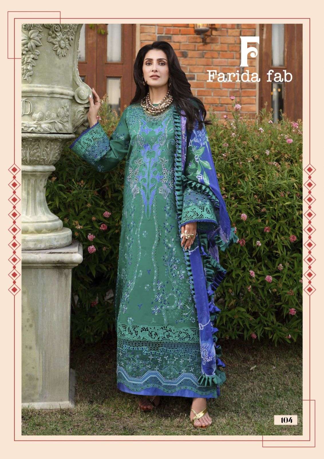 MUSHQ HEAVY LUXURY LAWN COLLECTION BY FARIDA FAB - 04