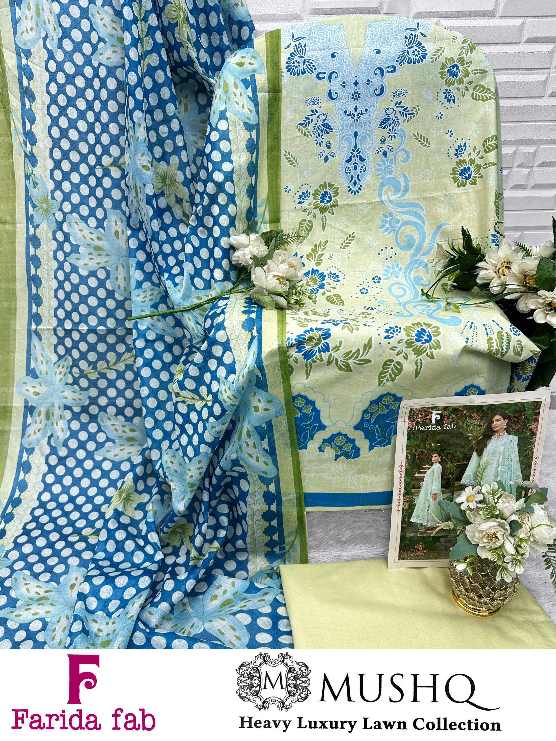 MUSHQ HEAVY LUXURY LAWN COLLECTION BY FARIDA FAB - 08