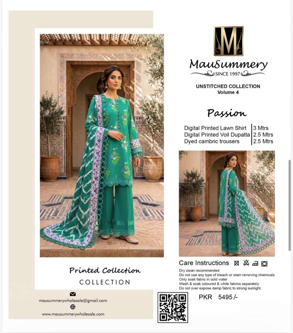 PRINTED LAWN COLLECTION VOL - 04 2026 BY MAUSUMMERY - 06