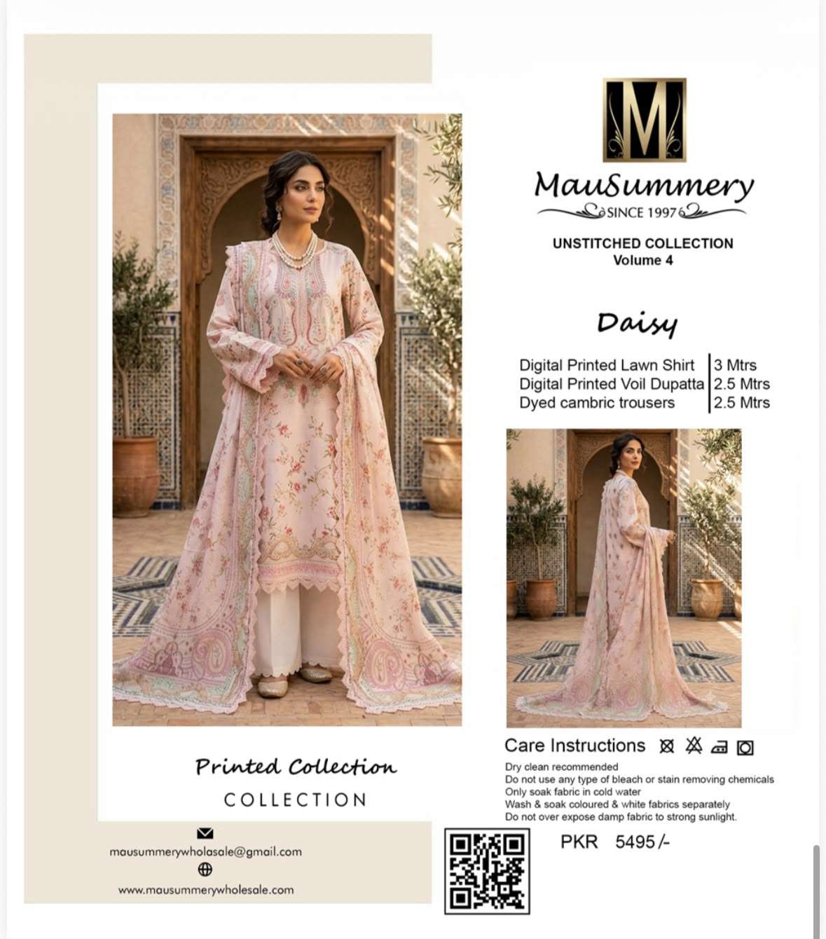 PRINTED LAWN COLLECTION VOL - 04 2026 BY MAUSUMMERY - 08