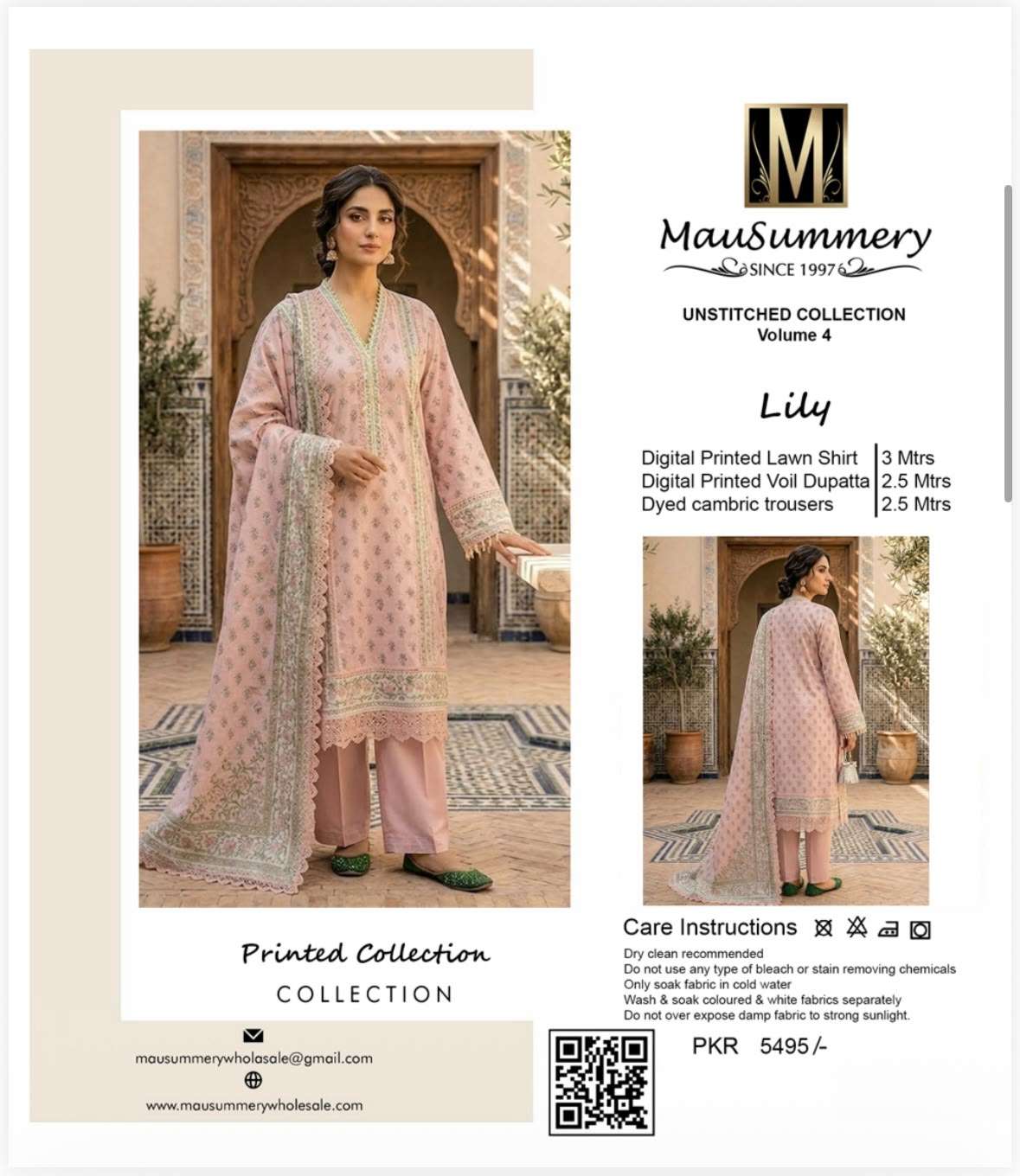PRINTED LAWN COLLECTION VOL - 04 2026 BY MAUSUMMERY - 09