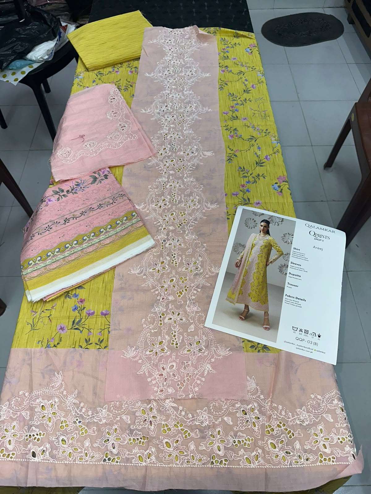 Q PRINTS LAWN COLLECTION VOL - 01 OPEN PIC BY QALAMKAR - 02