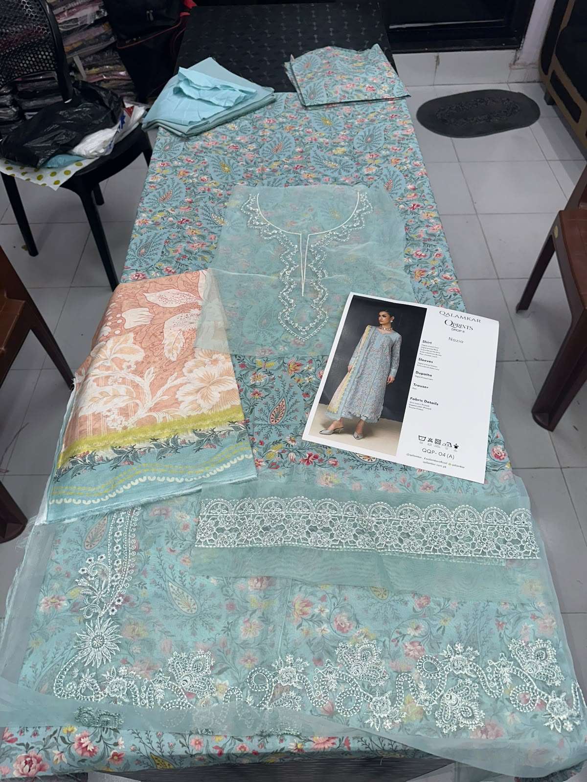 Q PRINTS LAWN COLLECTION VOL - 01 OPEN PIC BY QALAMKAR - 03