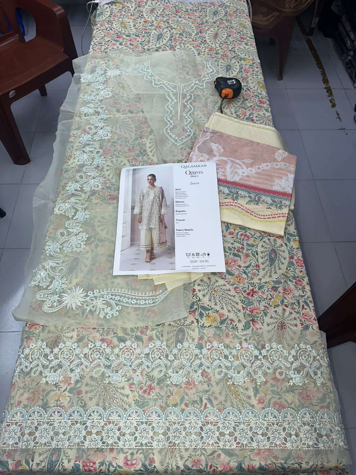 Q PRINTS LAWN COLLECTION VOL - 01 OPEN PIC BY QALAMKAR - 09