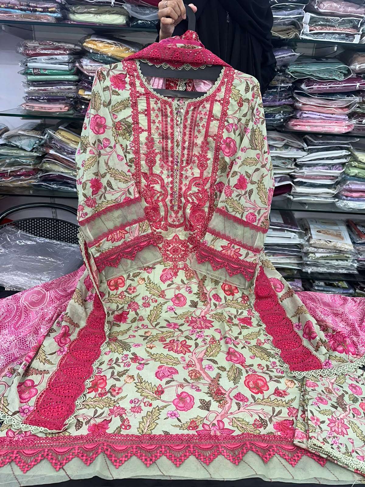 RTW CHIKANKARI EMBROIDERED LAWN COLLECTION BY JADE - 04