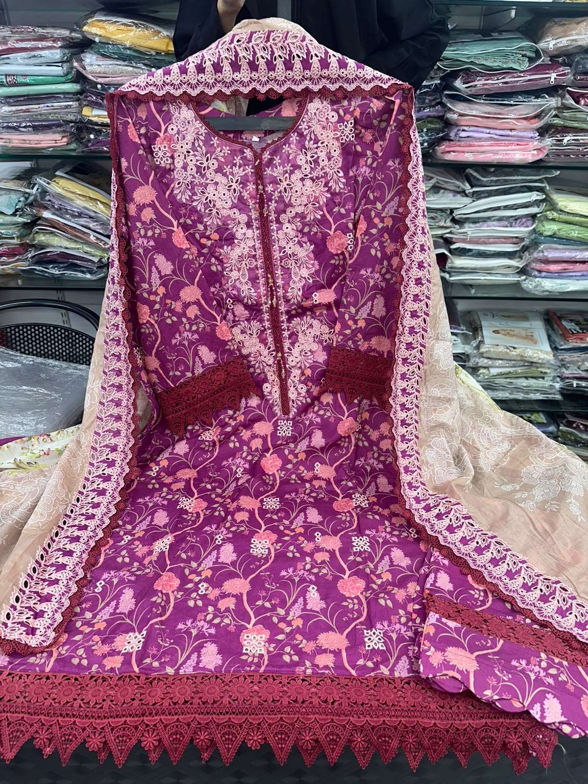 RTW CHIKANKARI EMBROIDERED LAWN COLLECTION BY JADE - 05