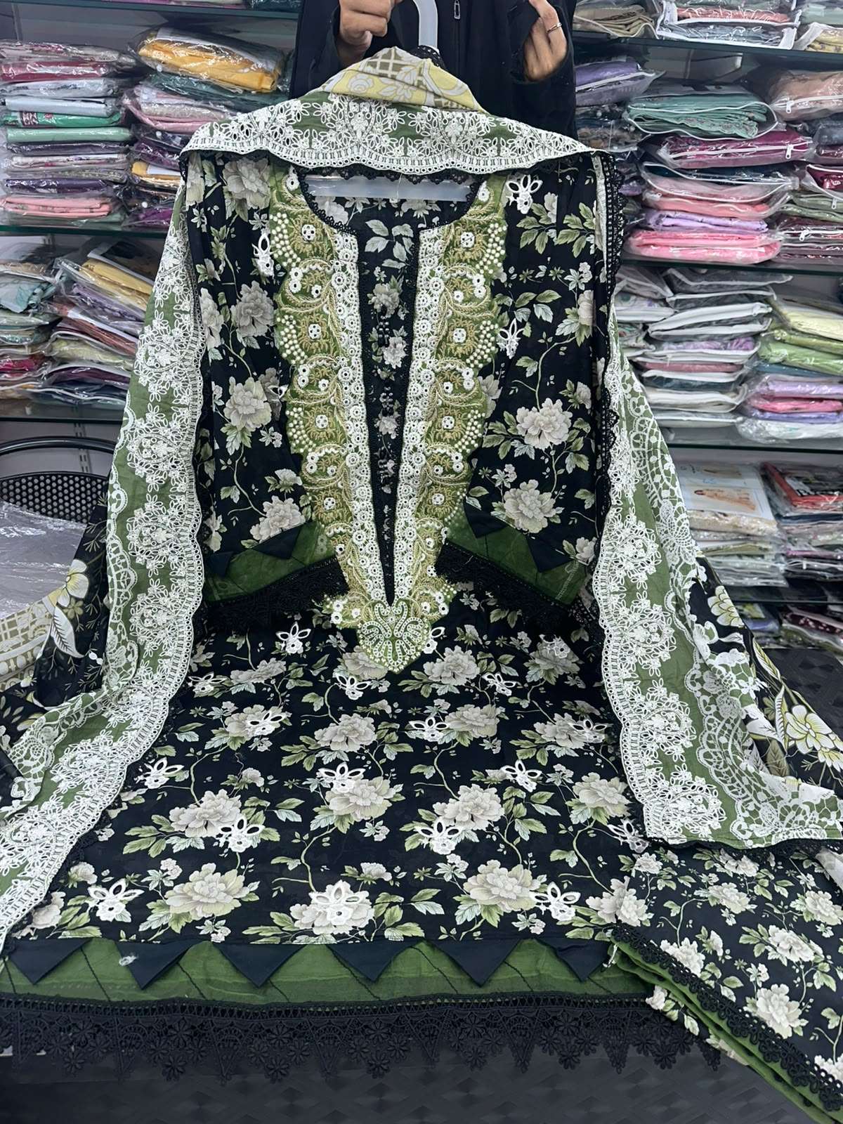 RTW CHIKANKARI EMBROIDERED LAWN COLLECTION BY JADE - 08