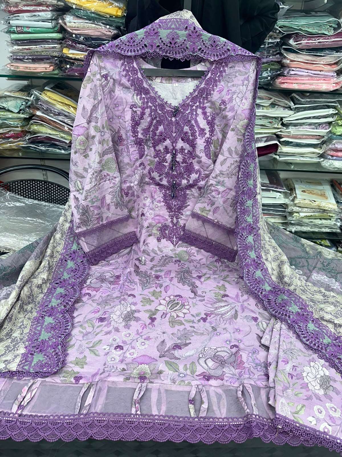 RTW CHIKANKARI EMBROIDERED LAWN COLLECTION BY JADE - 09