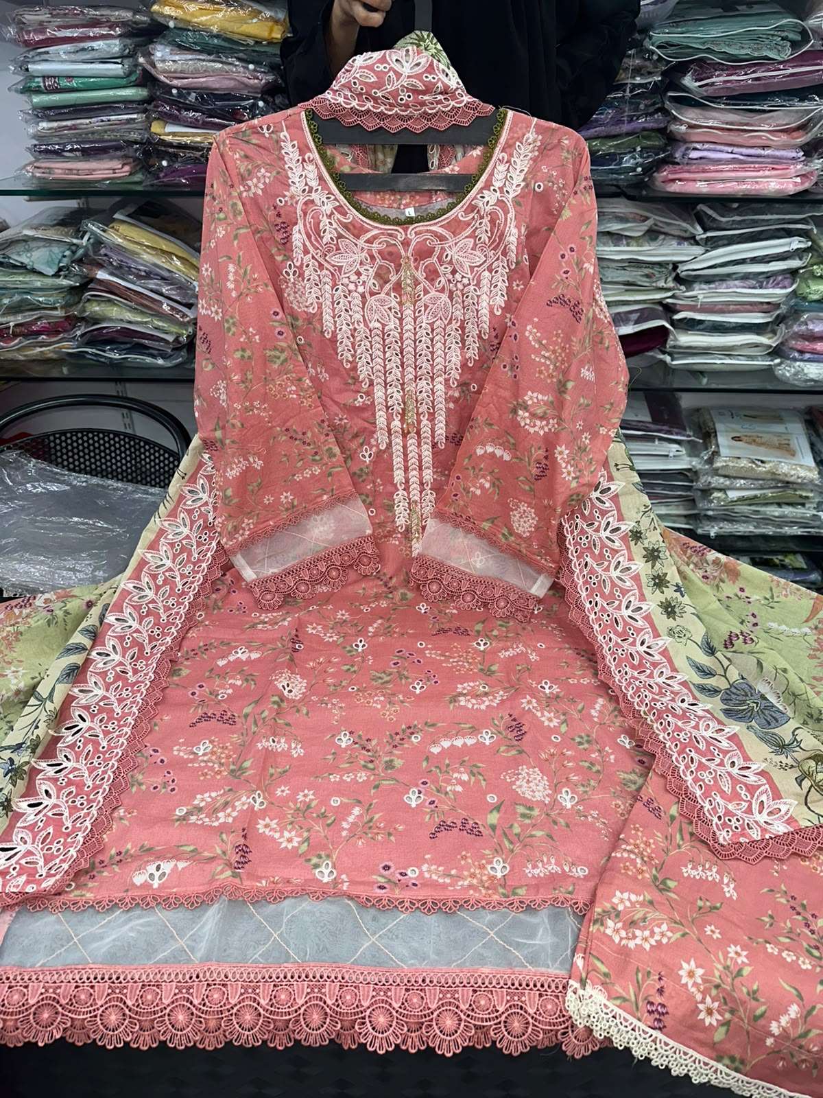 RTW CHIKANKARI EMBROIDERED LAWN COLLECTION BY JADE - 15