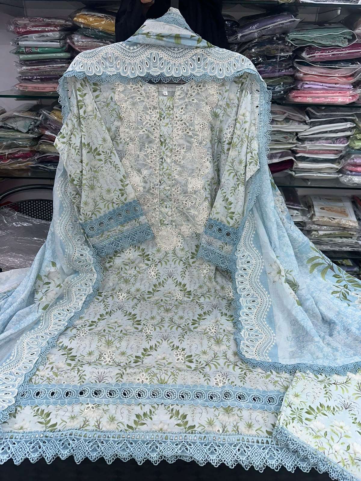 RTW CHIKANKARI EMBROIDERED LAWN COLLECTION BY JADE - 16