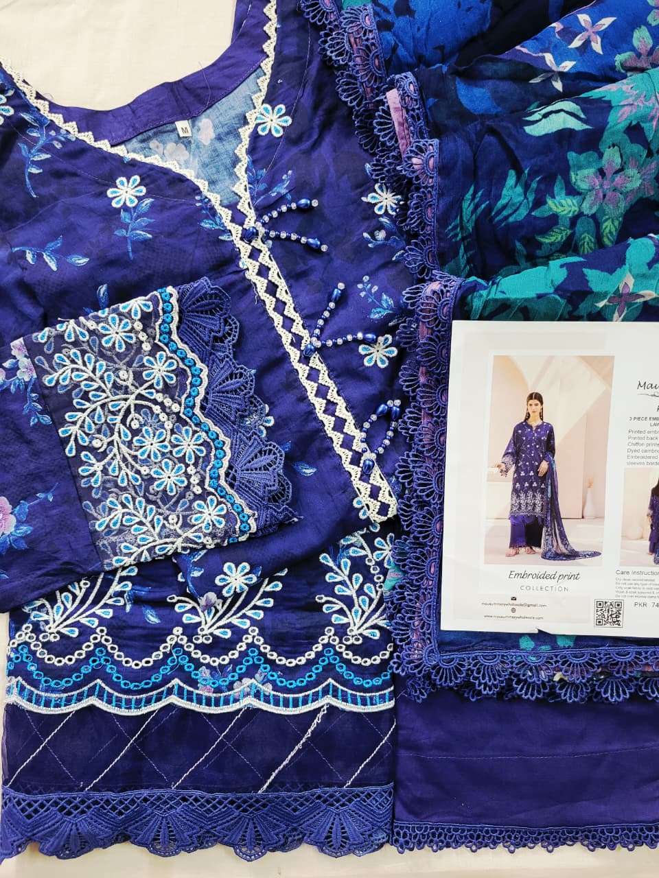 RTW EMBROIDERY CHICKAN KARI LAWN 2026 VOL - 01 BY MAUSUMMERY - 06