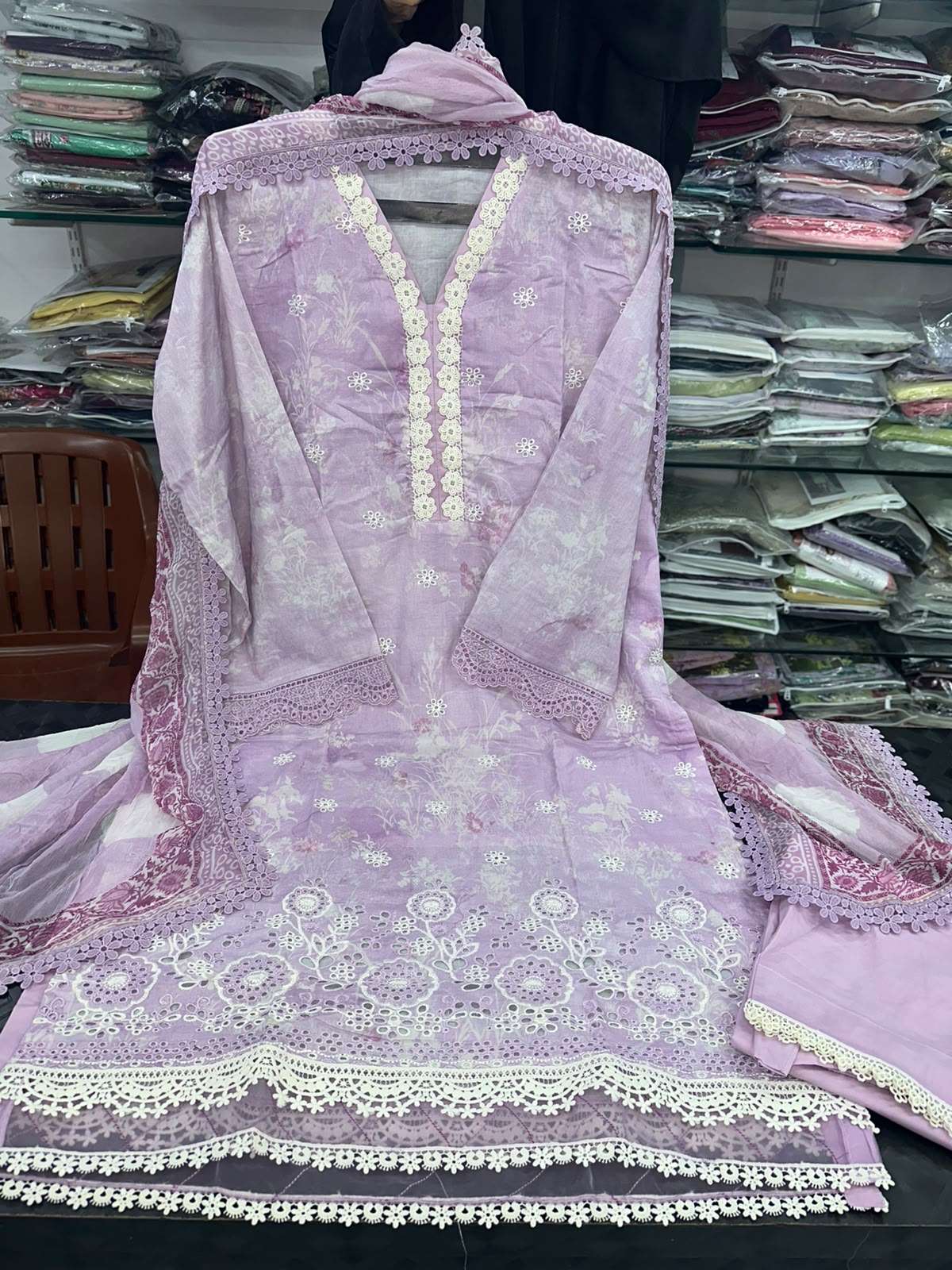 RTW EMBROIDERY CHICKAN KARI LAWN 2026 VOL - 01 OPEN PICS BY MAUSUMMERY - 03