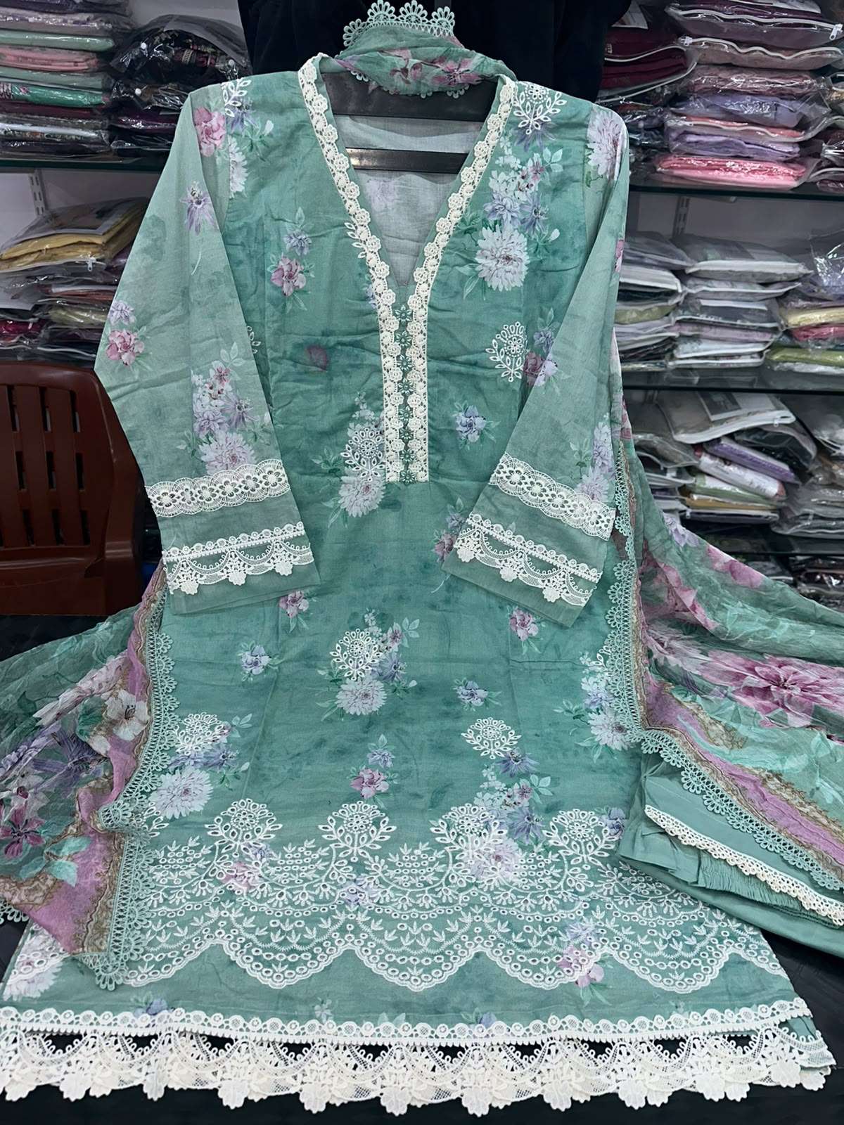 RTW EMBROIDERY CHICKAN KARI LAWN 2026 VOL - 01 OPEN PICS BY MAUSUMMERY - 17